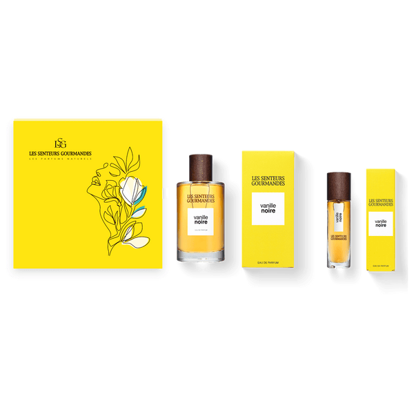 Coffret parfum vanille noire les senteurs gourmandes