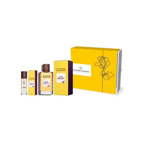 Coffret parfum vanille patchouli les senteurs gourmandes