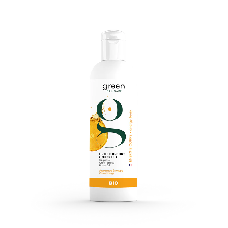 Huile confort corps bio Agrumes énergie