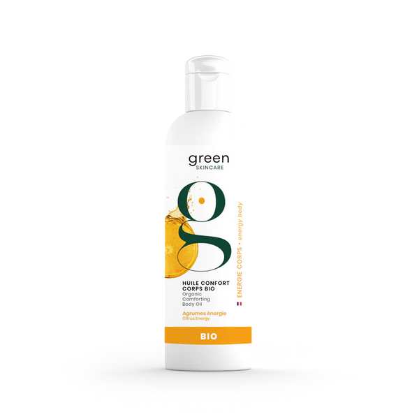 Huile confort corps bio Agrumes énergie