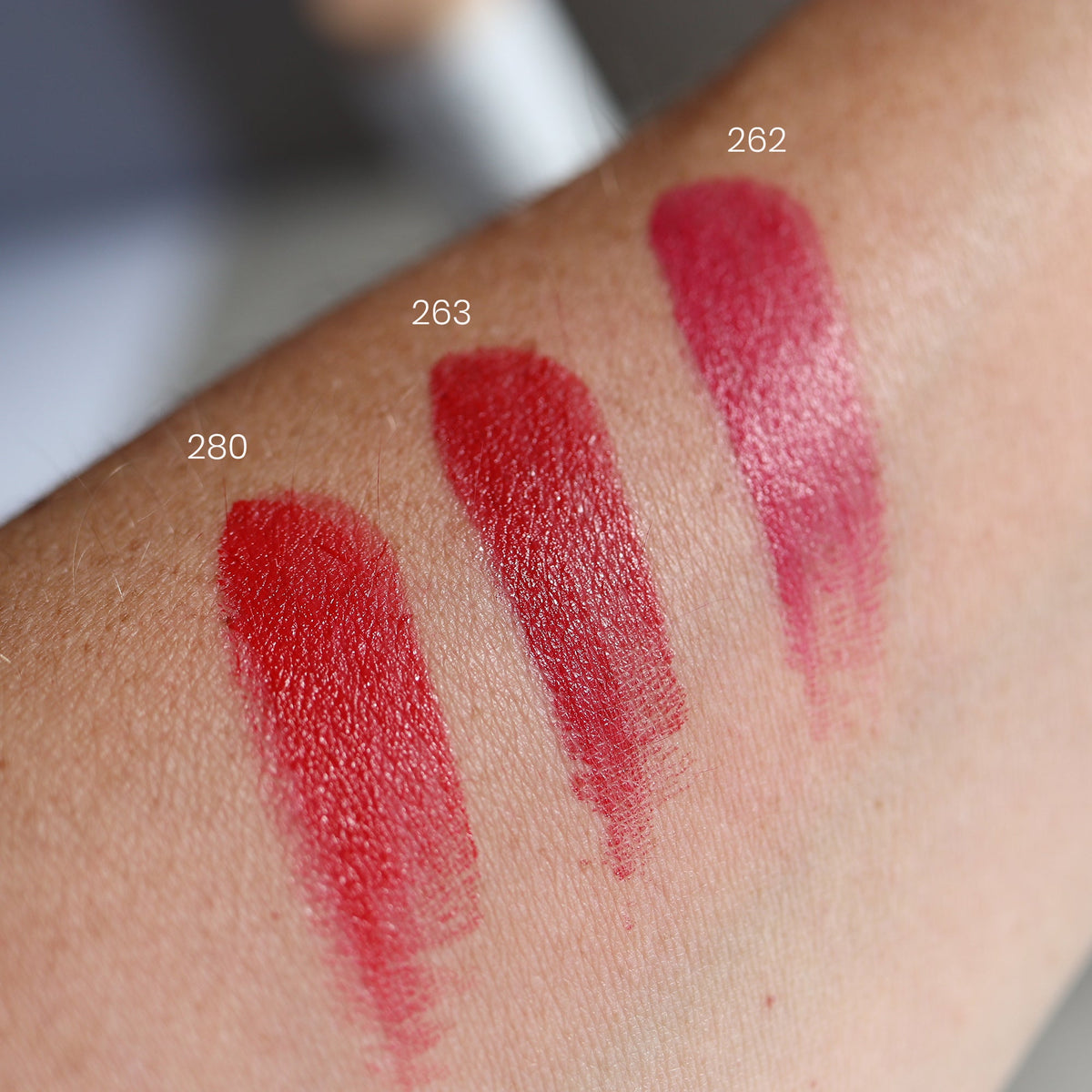 Swatch rouge à lèvres Couleur Caramel 