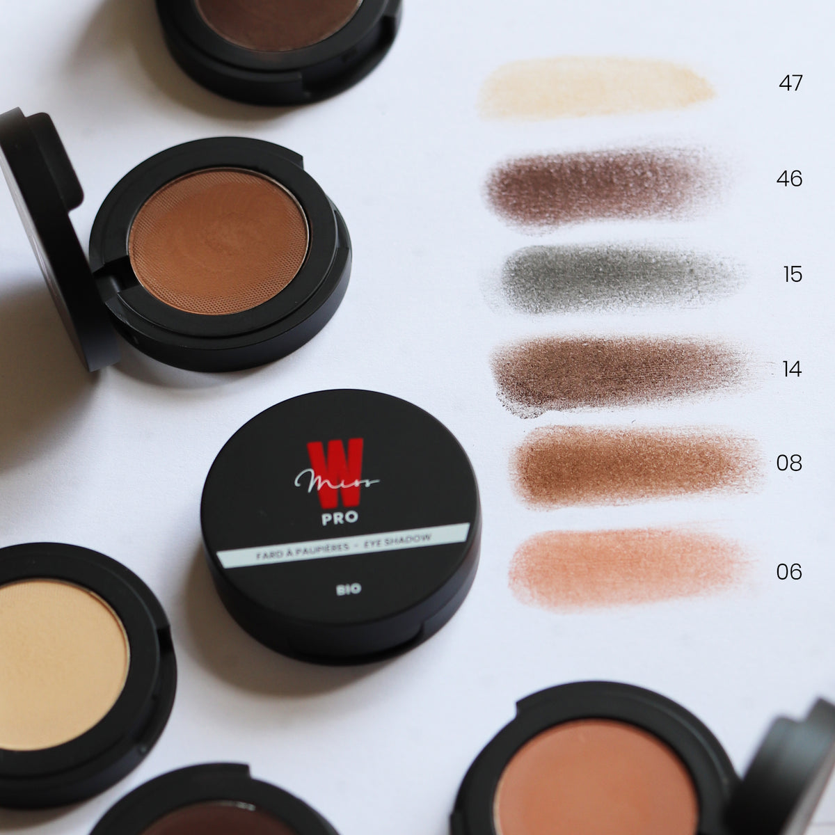 Fard à paupières mat miss w pro