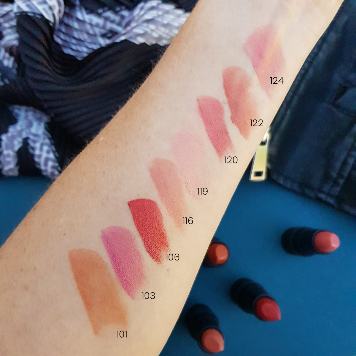 rouges à lèvres satiné miss w pro 