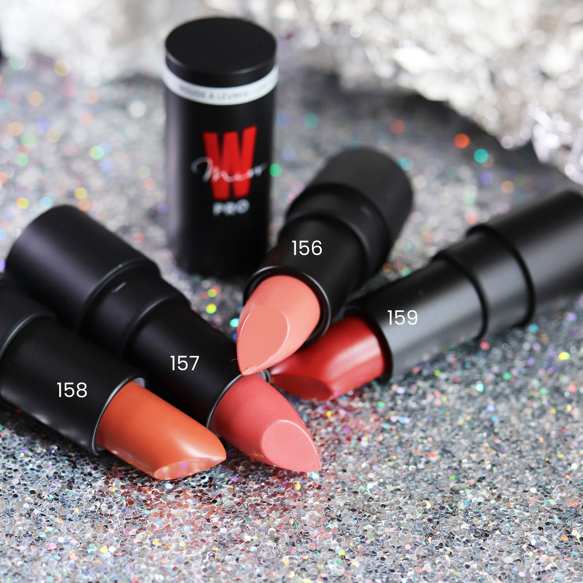 Rouge à lèvres 156 157 158 159 - Miss W Pro