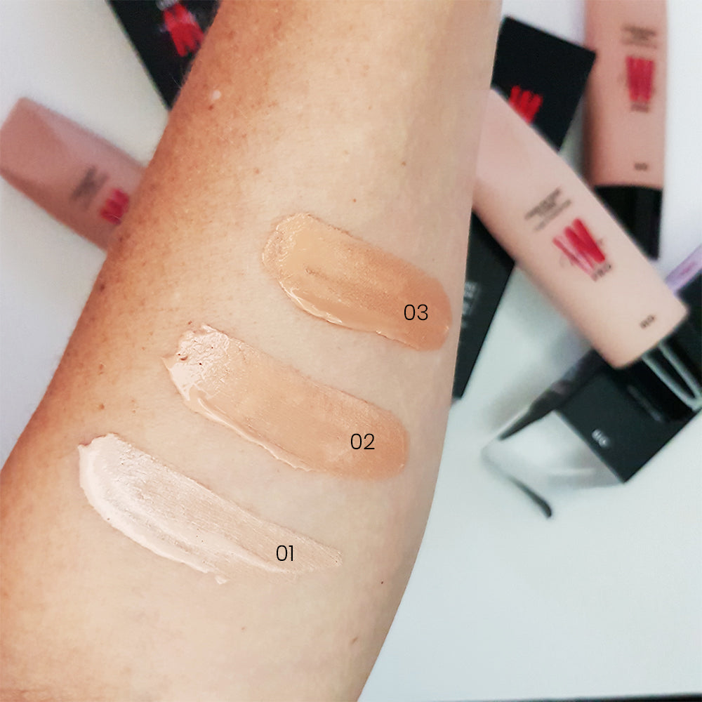 fond de teint fluide miss w pro