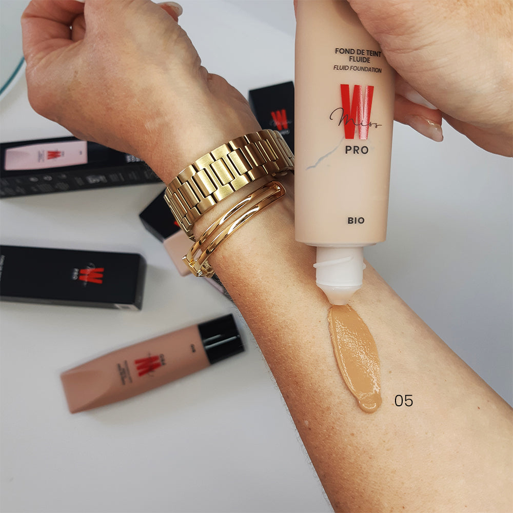 fond de teint fluide miss w pro