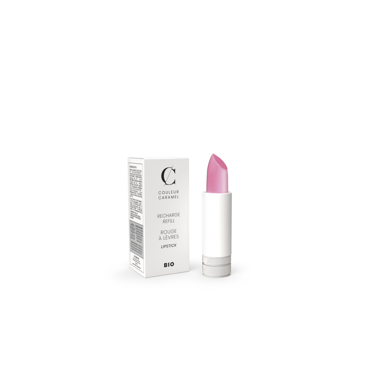 recharge rouge à lèvres métal 206 couleur caramel