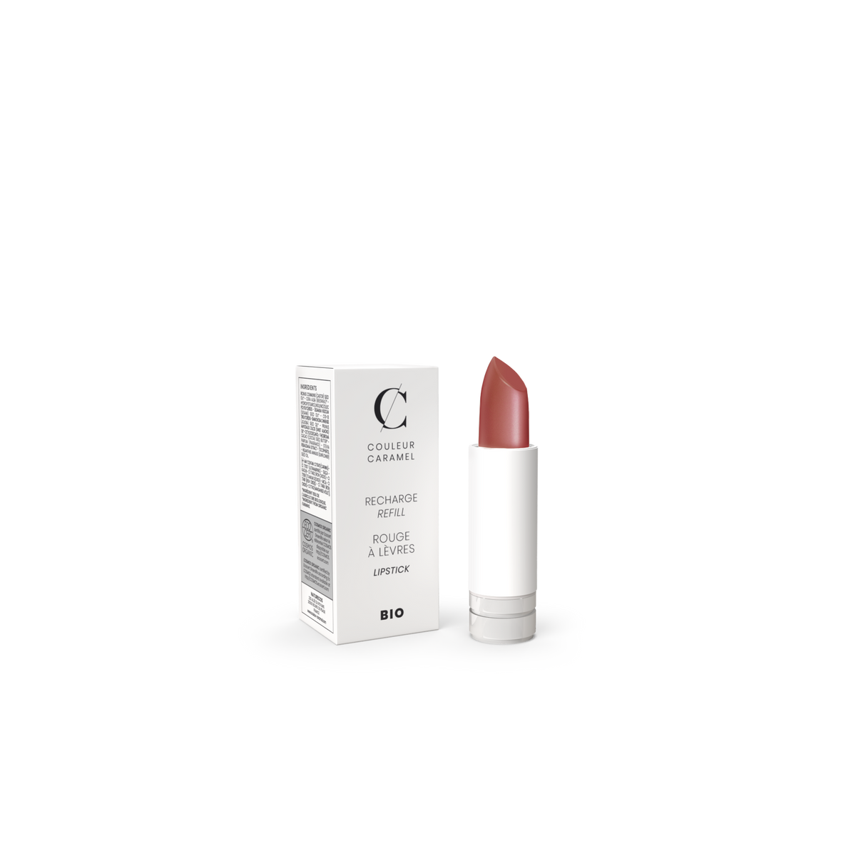 recharge rouge à lèvres nacré 224 couleur caramel