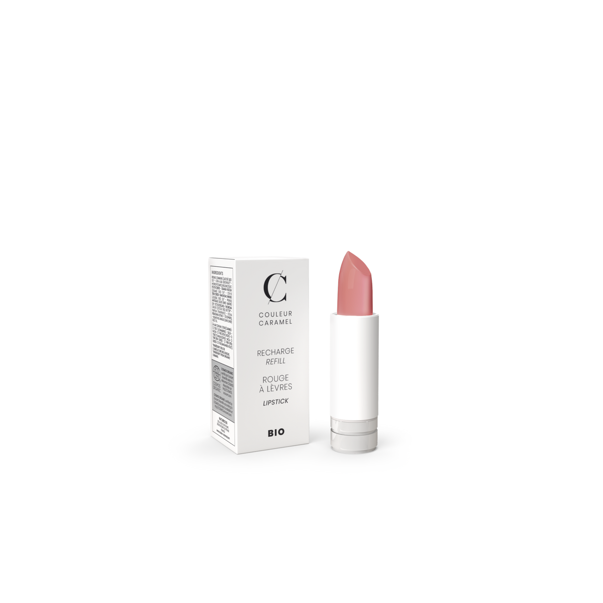 recharge rouge à lèvres satiné 255 couleur caramel