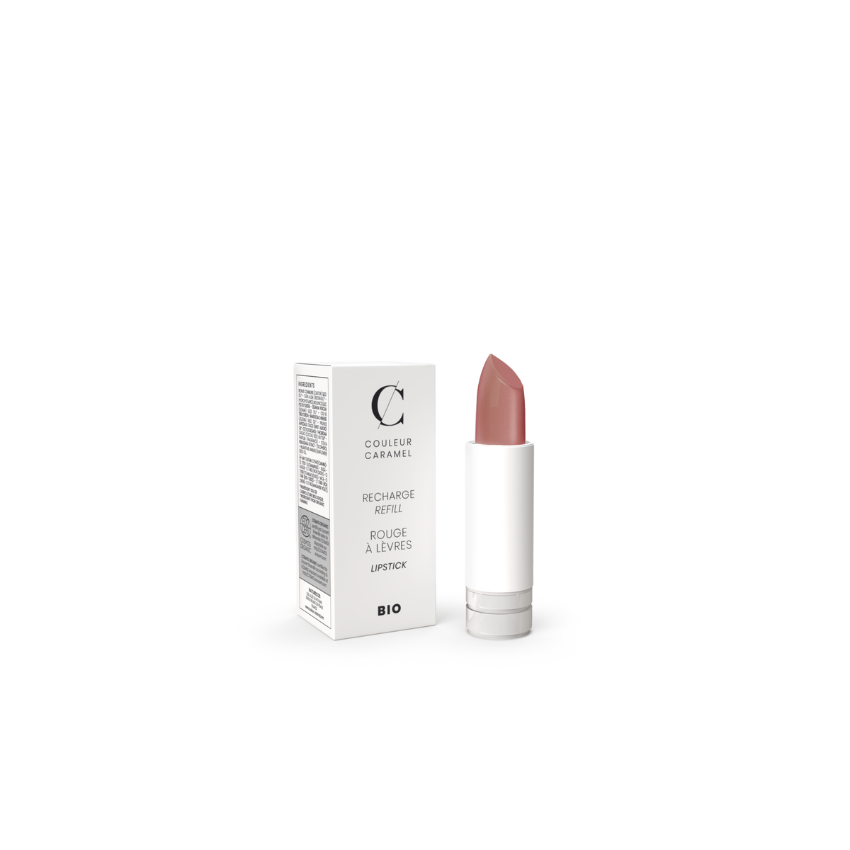 recharge rouge à lèvres nacré 256 couleur caramel