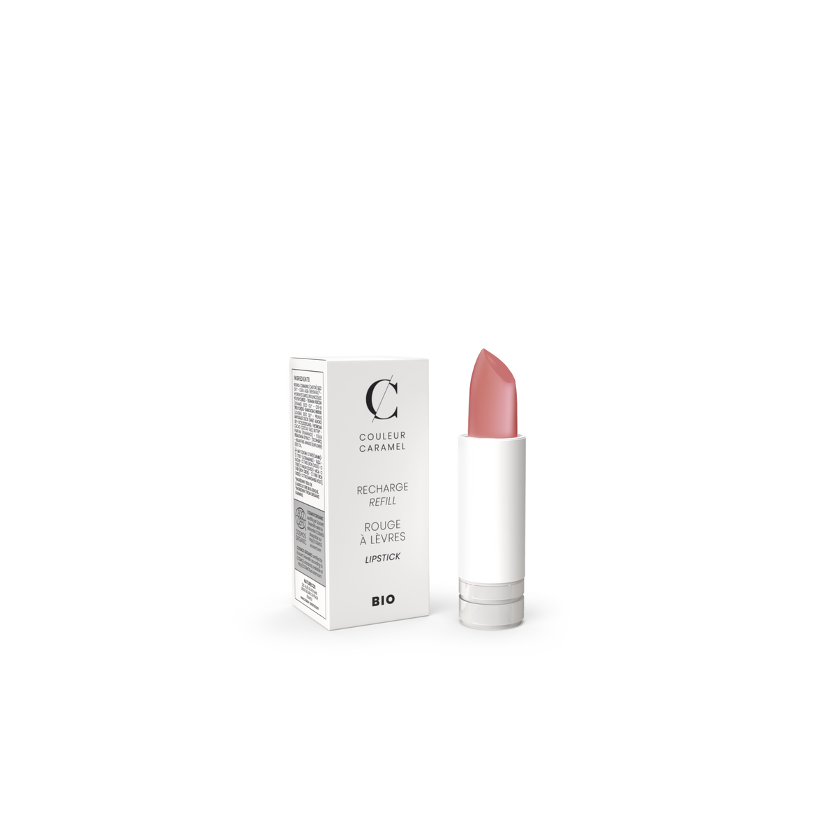 recharge rouge à lèvres satiné 257 couleur caramel