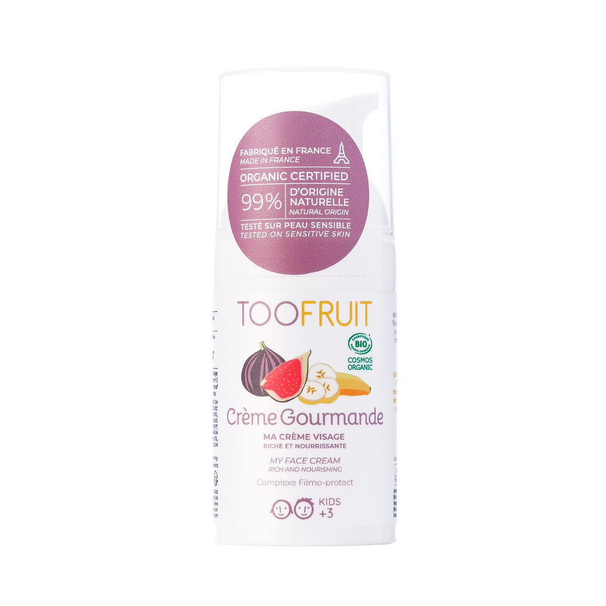 crème visage riche too fruit