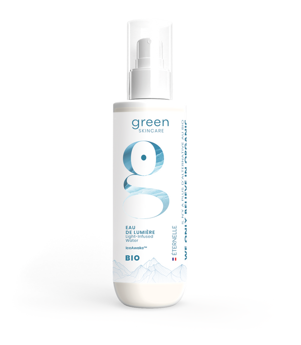 eau de lumière soin visage green skincare
