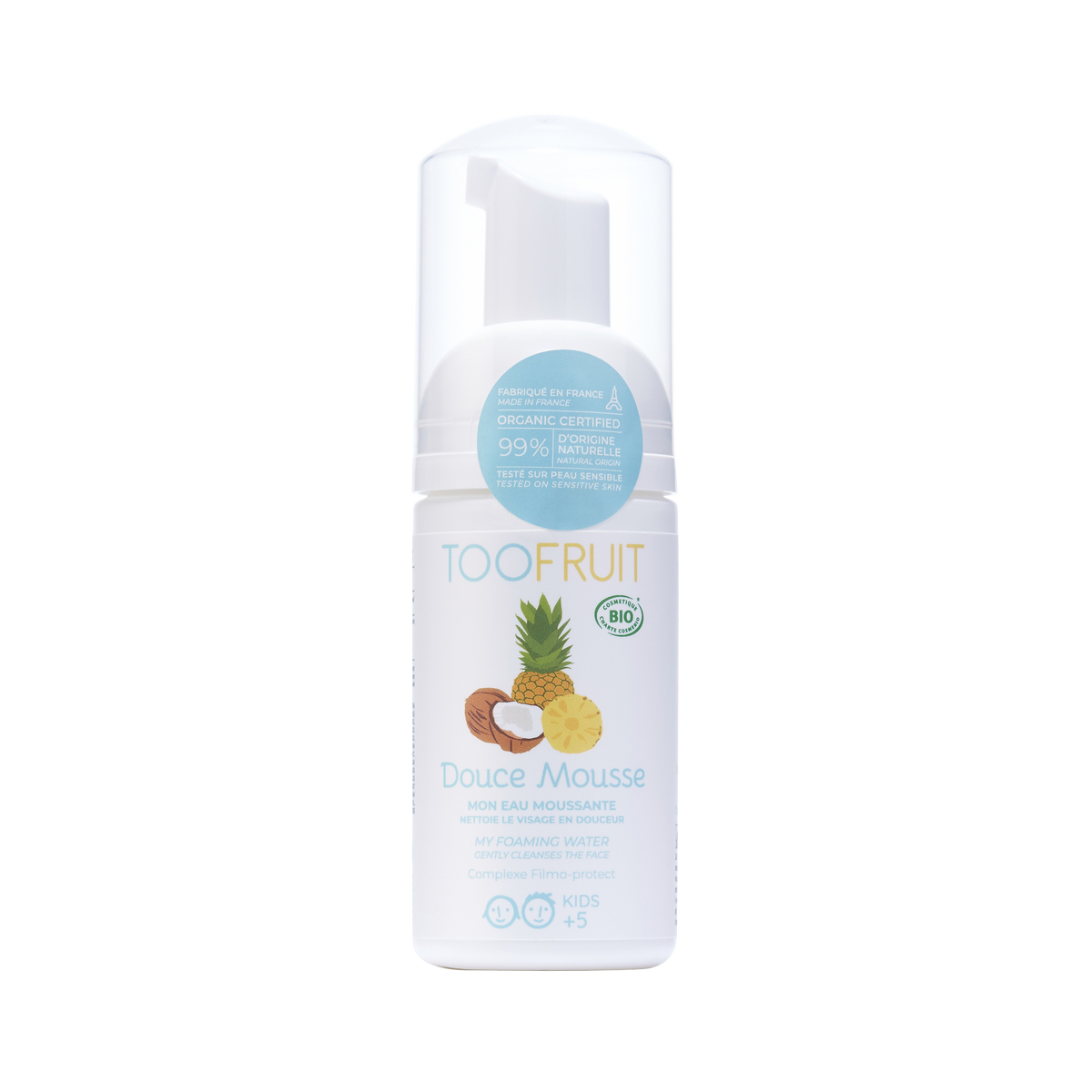 Mousse nettoyante toofruit
