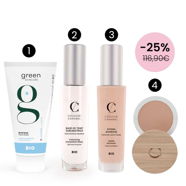 Kit Teint frais anti-âge - Maquillage peau mature