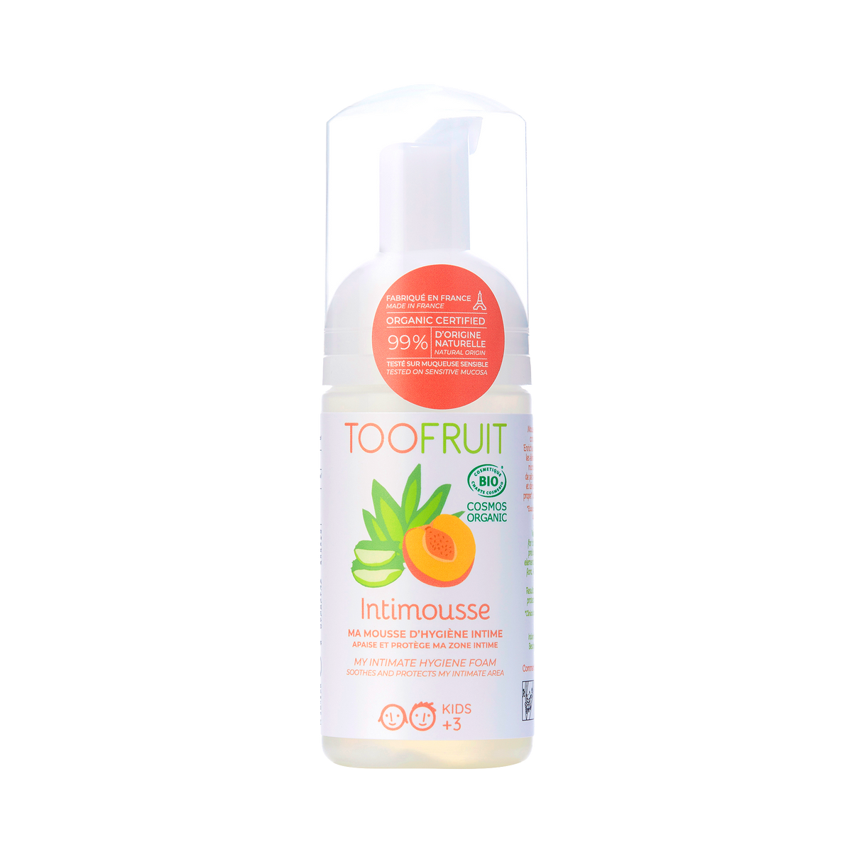 Mousse hygiène intime Toofruit