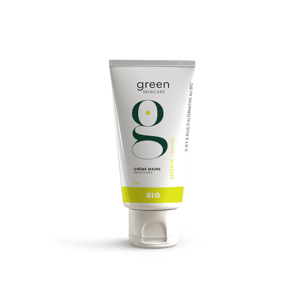 crème mains green skincare